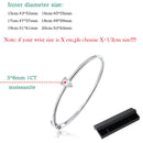 Bracelet Femme Moissanite Poire 1CT, Argent Massif 925