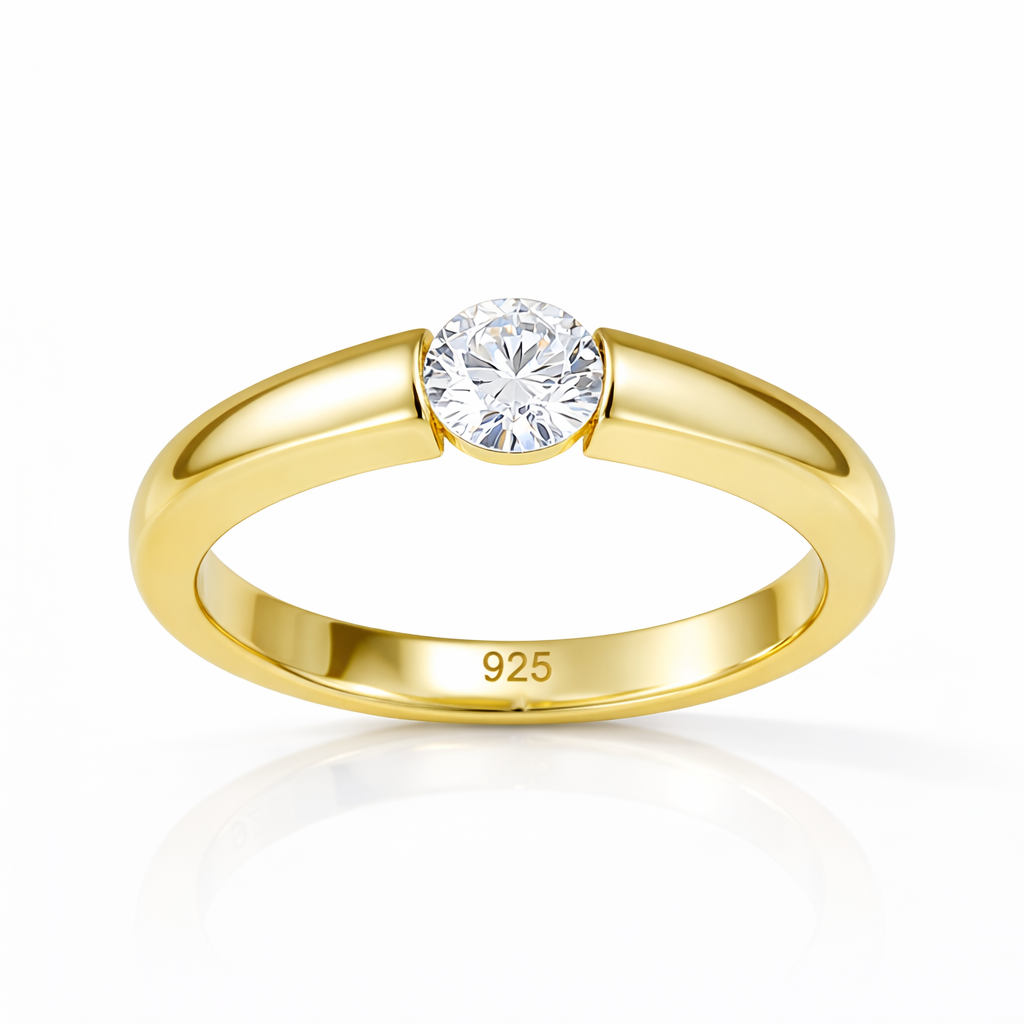 Bague Point d’Éclat – La Beauté en Suspension