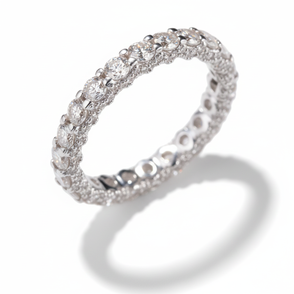 Bague Transparence – Un Éclat Pur et Intemporel