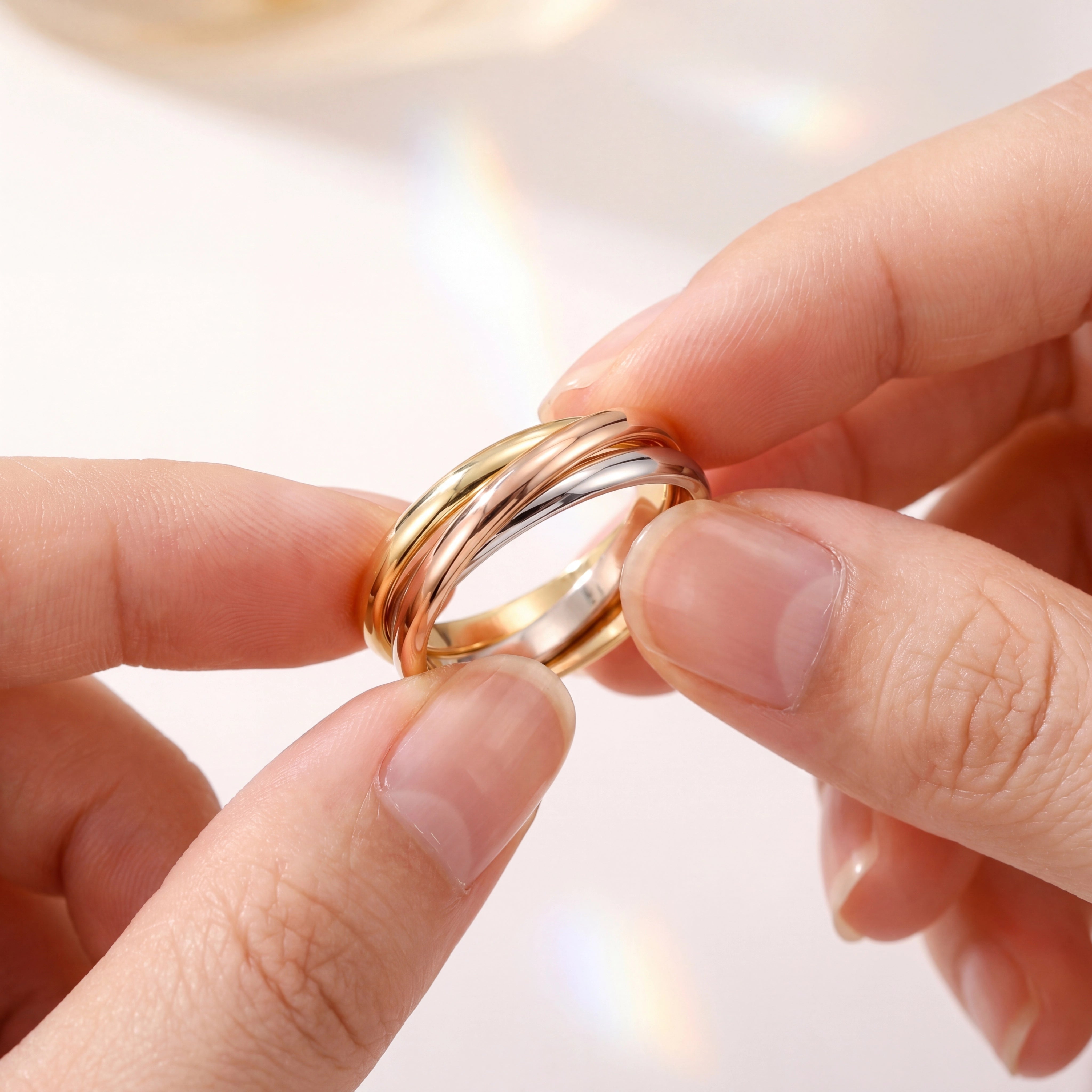 <tc>Ring Trilogie — Drie schitteringen in beweging</tc>