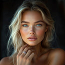 Bague de Luxe en Argent Sterling 925 et Or 18K